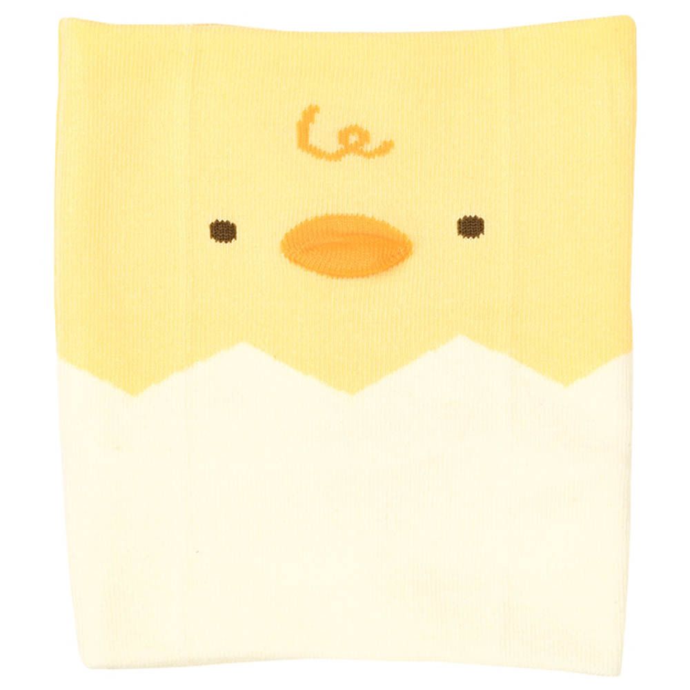 羅紋肚圍-小雞-黃色 (80~95cm)