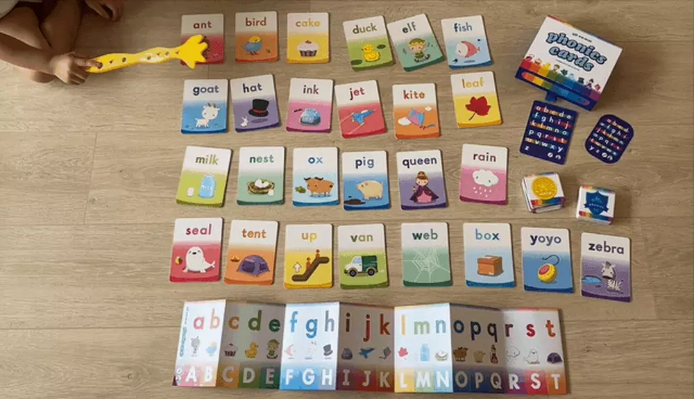 聖誕節禮物首選【KIDsREAD】自然發音點讀套組，英語啟蒙必備！