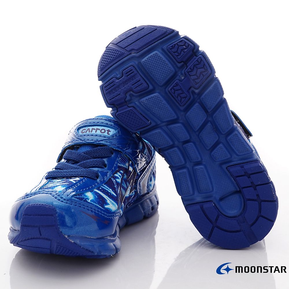 Moonstar日本月星 - 競速運動機能童鞋(中小童款)-藍