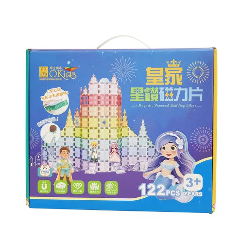 皇家星鑽磁力片(122pcs)-獨特窗花 / 造型更多變