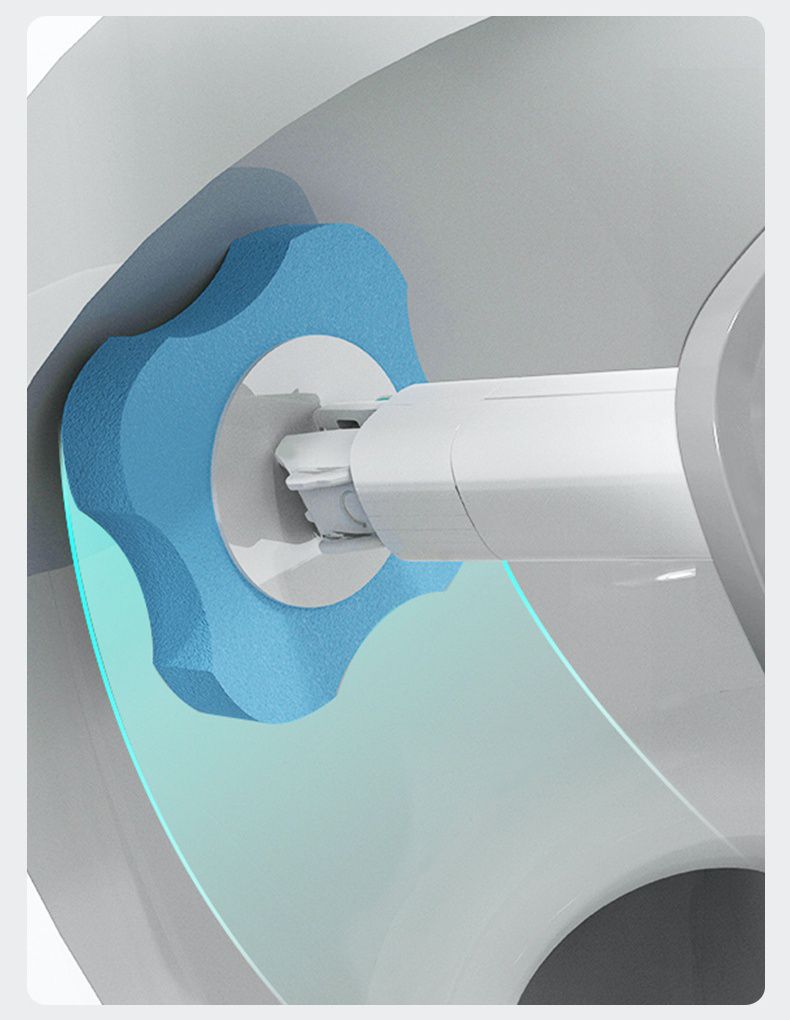一次性可替換式馬桶刷刷頭-7入組-藍色