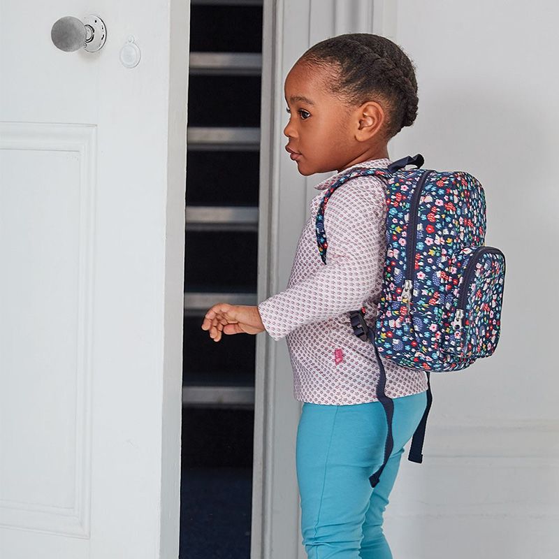 英國 JoJo Maman BeBe - 防潑水後背包-蘑菇樂園