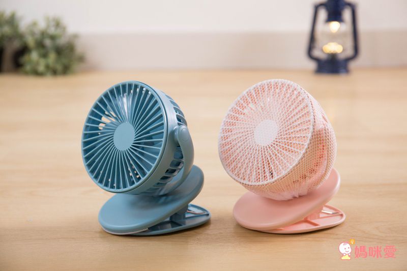 艾美特 USB 充電推車夾扇 / 手持風扇 就是比別人的小風扇漂亮！