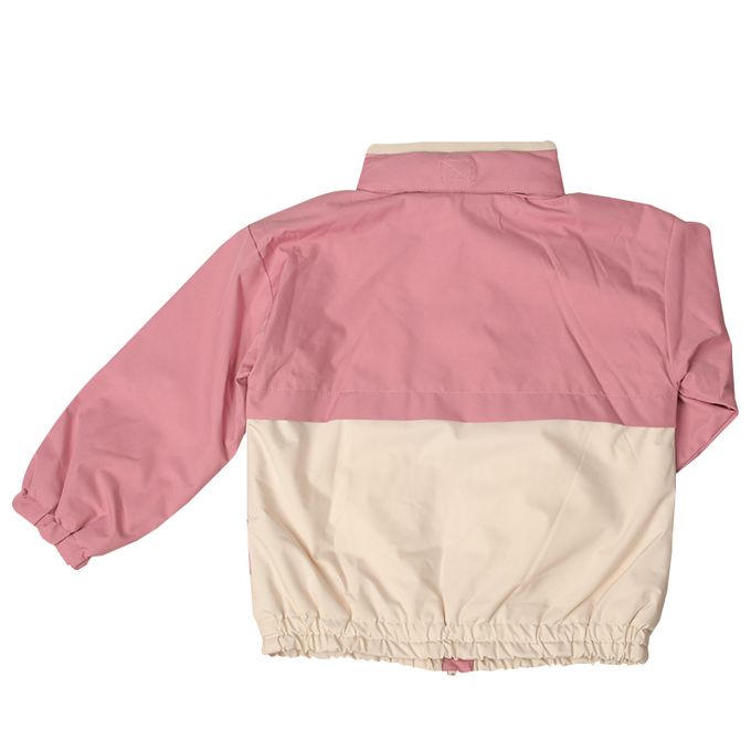 akachan honpo - 防潑水夾克-內裡刷毛-粉紅色