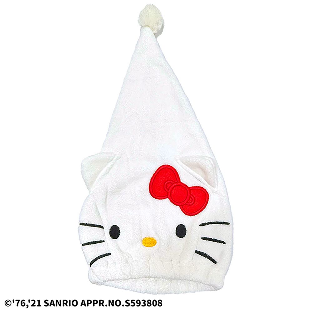 乾髮帽-Hello Kitty 大臉款