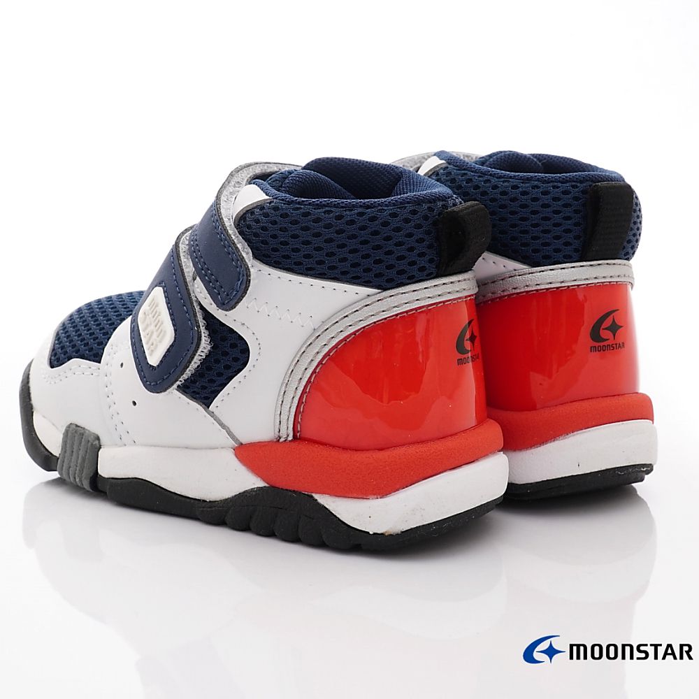 Moonstar日本月星 - 物理師推薦護踝專業矯正機能款-多附一雙鞋墊(中小童)-運動鞋-深藍