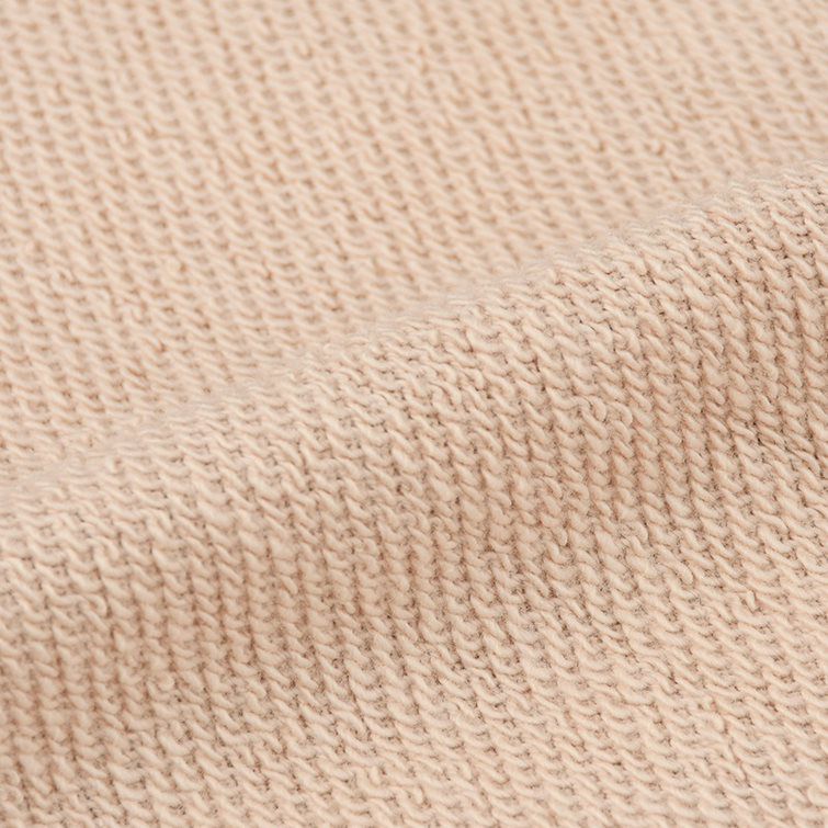 akachan honpo - 連帽外套-毛圈內裡-淺卡其色