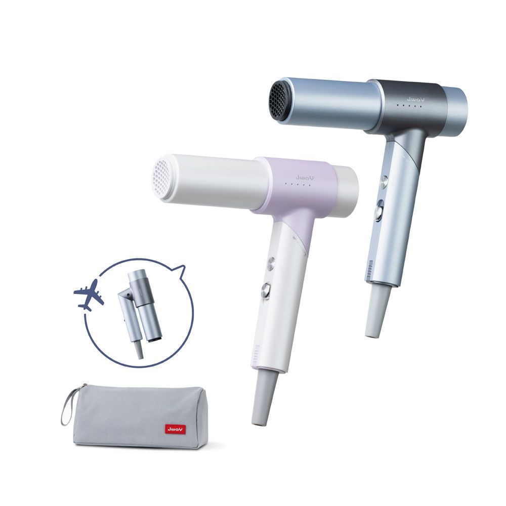 口袋風︱國際電壓摺疊負離子高速吹風機  JY-HD551-紫/藍