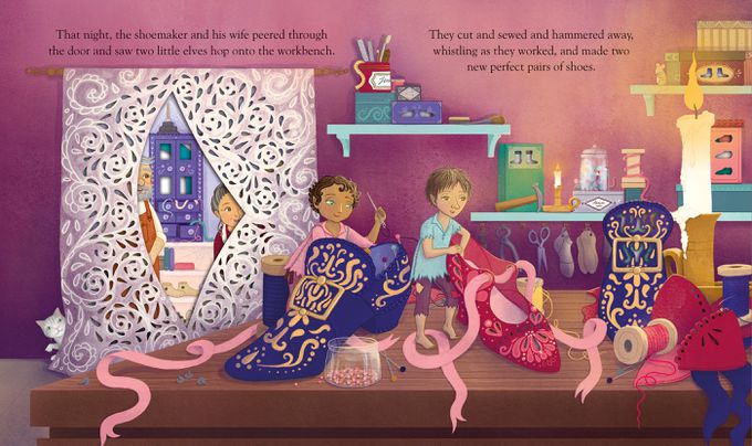 Peep Inside a Fairy Tale 童話翻翻書-The Elves and the Shoemaker