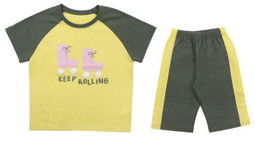 韓國 Rainbowkids - 純棉套裝-Keep Rolling