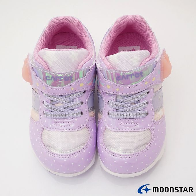 Moonstar日本月星 - 玩耍速乾機能童鞋-CRC23449紫(中小童)-機能運動鞋-紫