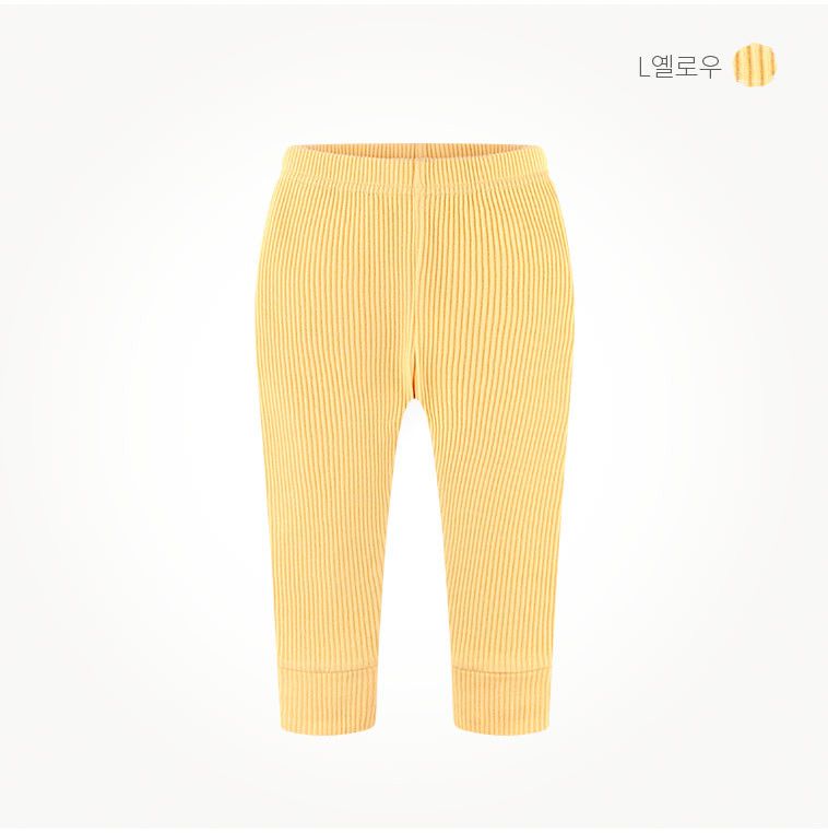 韓國 milk mile - 毛毛熊小不點內搭褲-灰