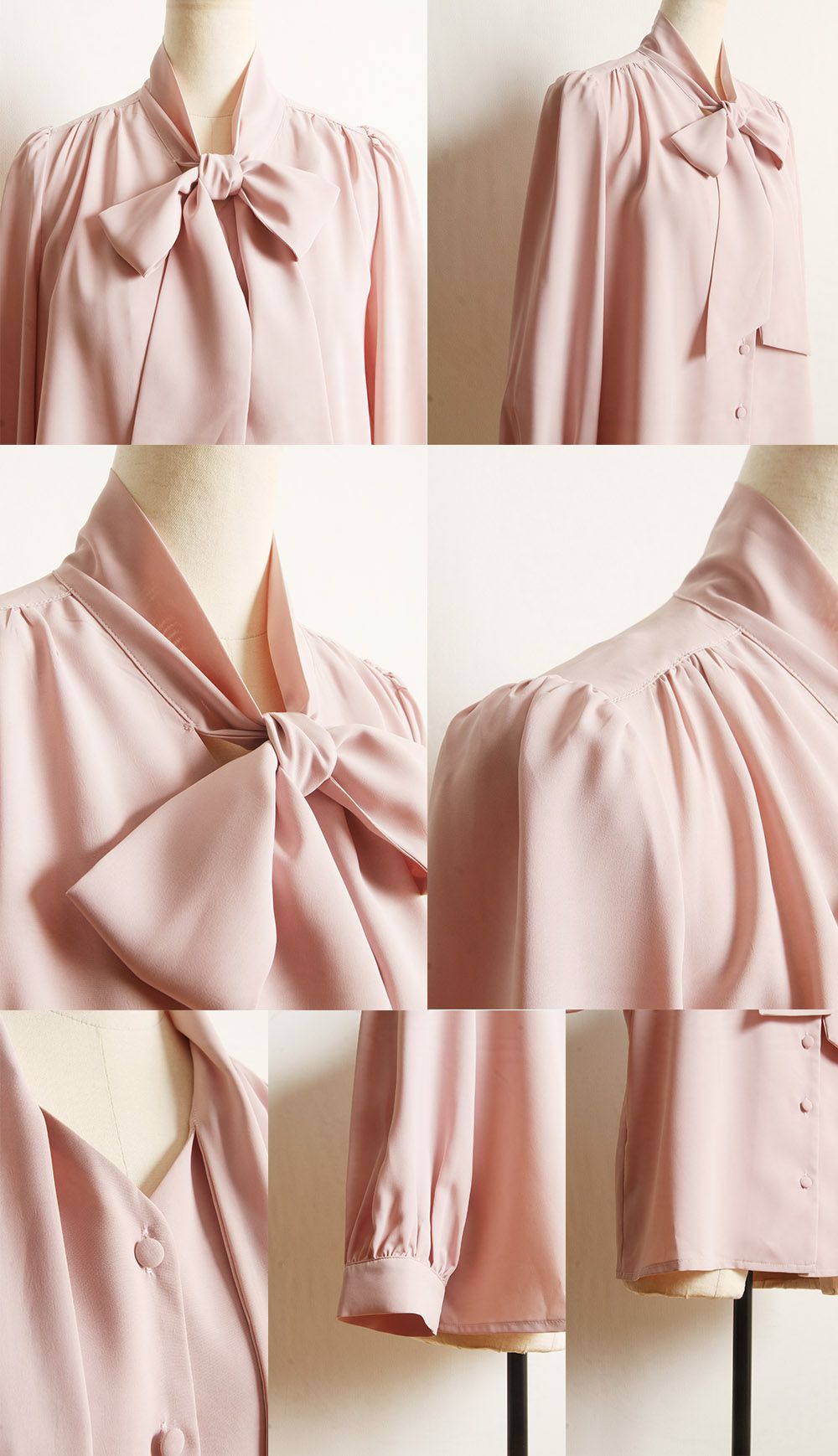 日本 tocco-closet - 蝴蝶紐結細針織上衣-天使白