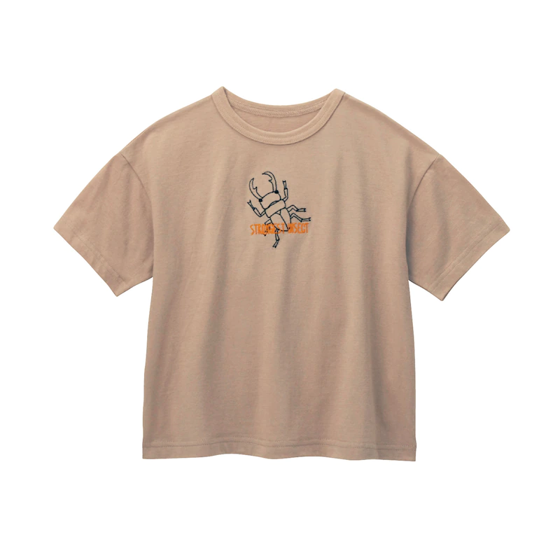 日本千趣會 - GITA 天竺棉刺繡短T-汽車-深藍