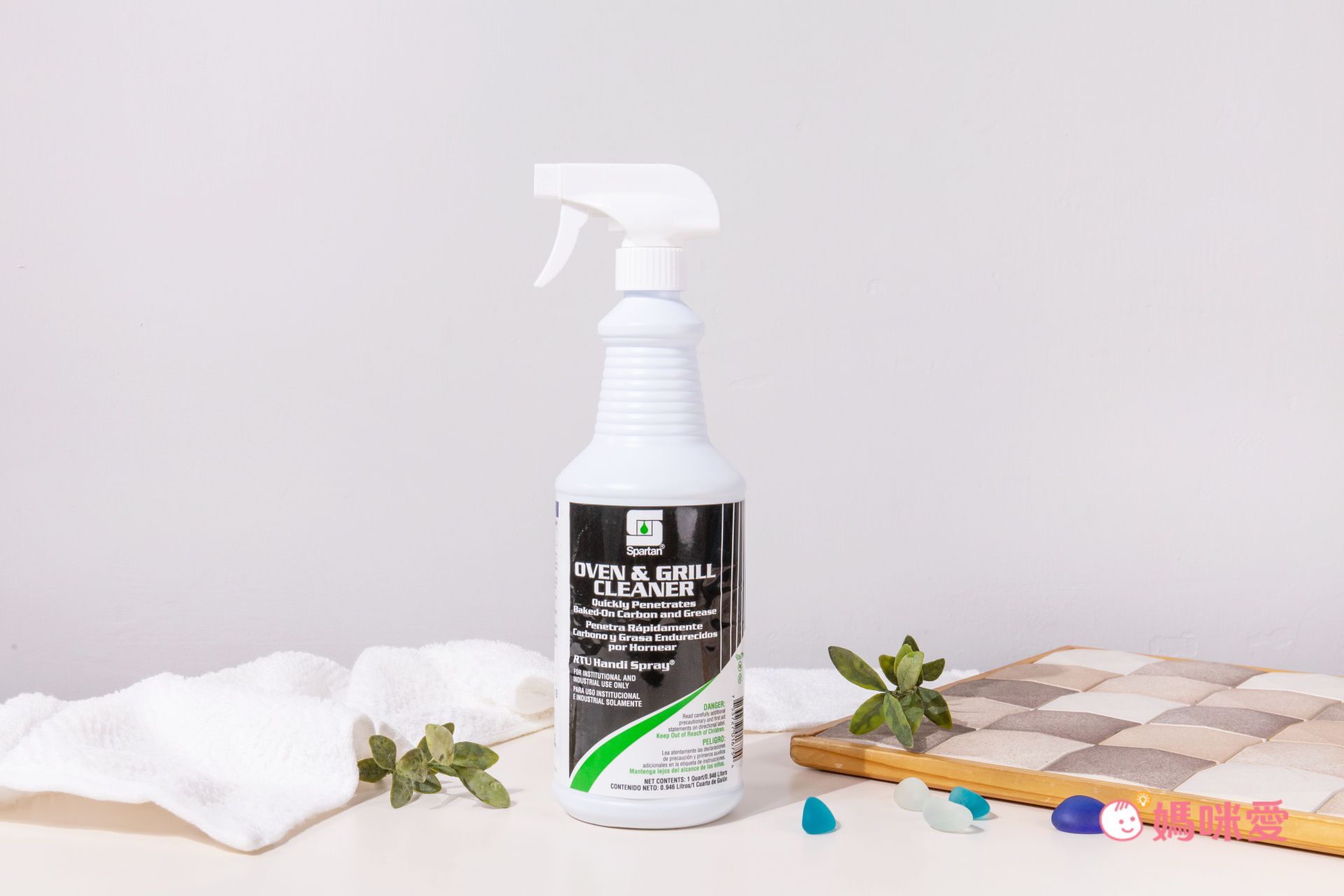 美國SPARTAN斯巴達 - 廚房烤盤拔油去汙鏡面潔亮劑 946ml（環保專業版)