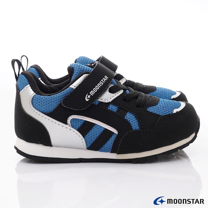 Moonstar日本月星 - 運動鞋系列童鞋-MSCNC2957黑藍(中童段)-機能運動鞋-黑藍
