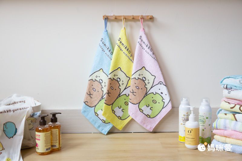 角落小夥伴 - 角落小夥伴電影版親子浴巾-黃 (61*124cm)