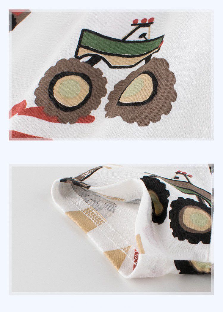 短袖棉T-車燈開啟