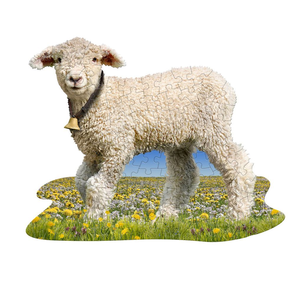 Madd Capp - I AM 動物拼圖-100,我是小綿羊