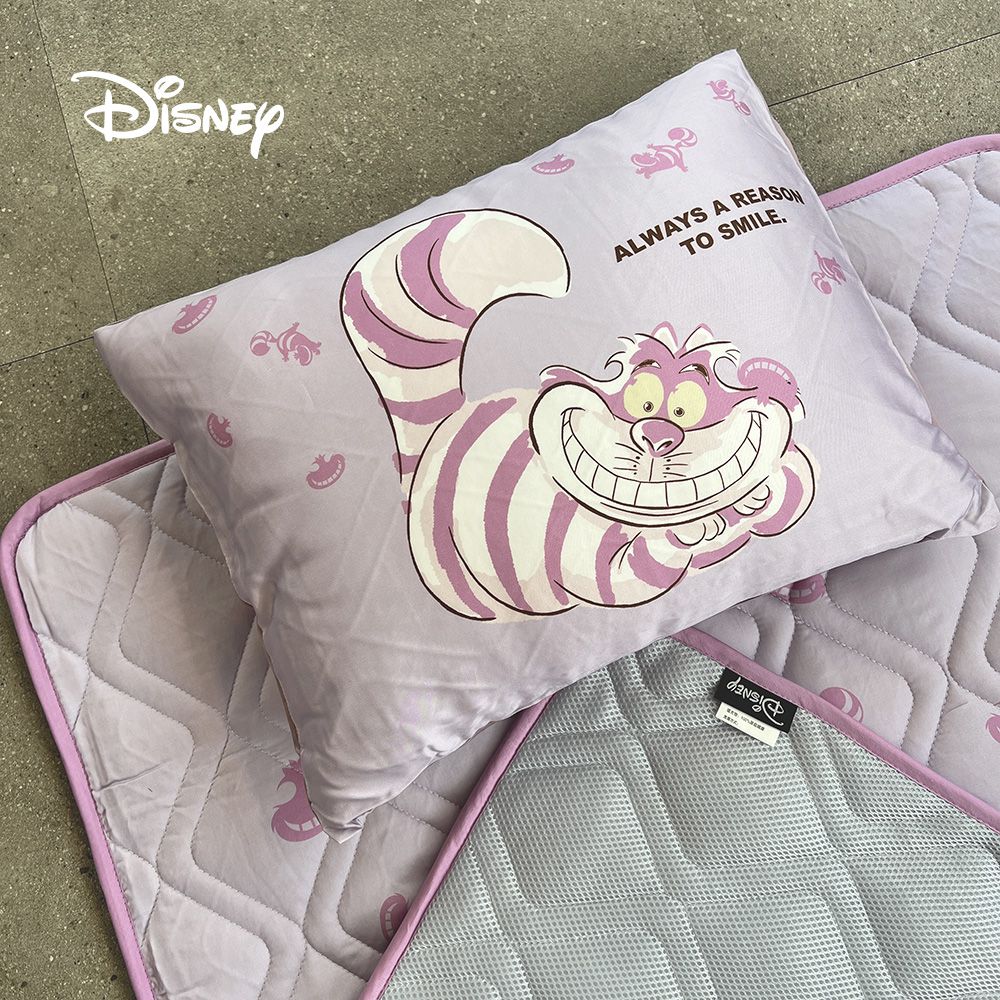 Disney 迪士尼 - 迪士尼天絲兒童三合一睡墊-紫色柴郡貓