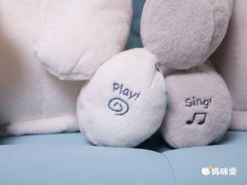 美國GUND - 小象躲貓貓互動玩偶