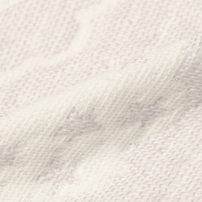 akachan honpo - 四層棉紗圍兜3入組-週年紀念小熊-米白色 (70~95cm)