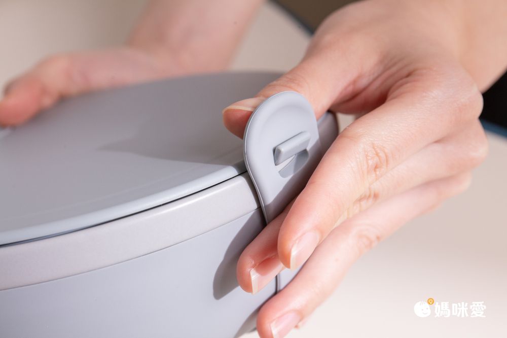 美國 W&P - 綁帶扣 陶瓷餐盒-奶油白-1L