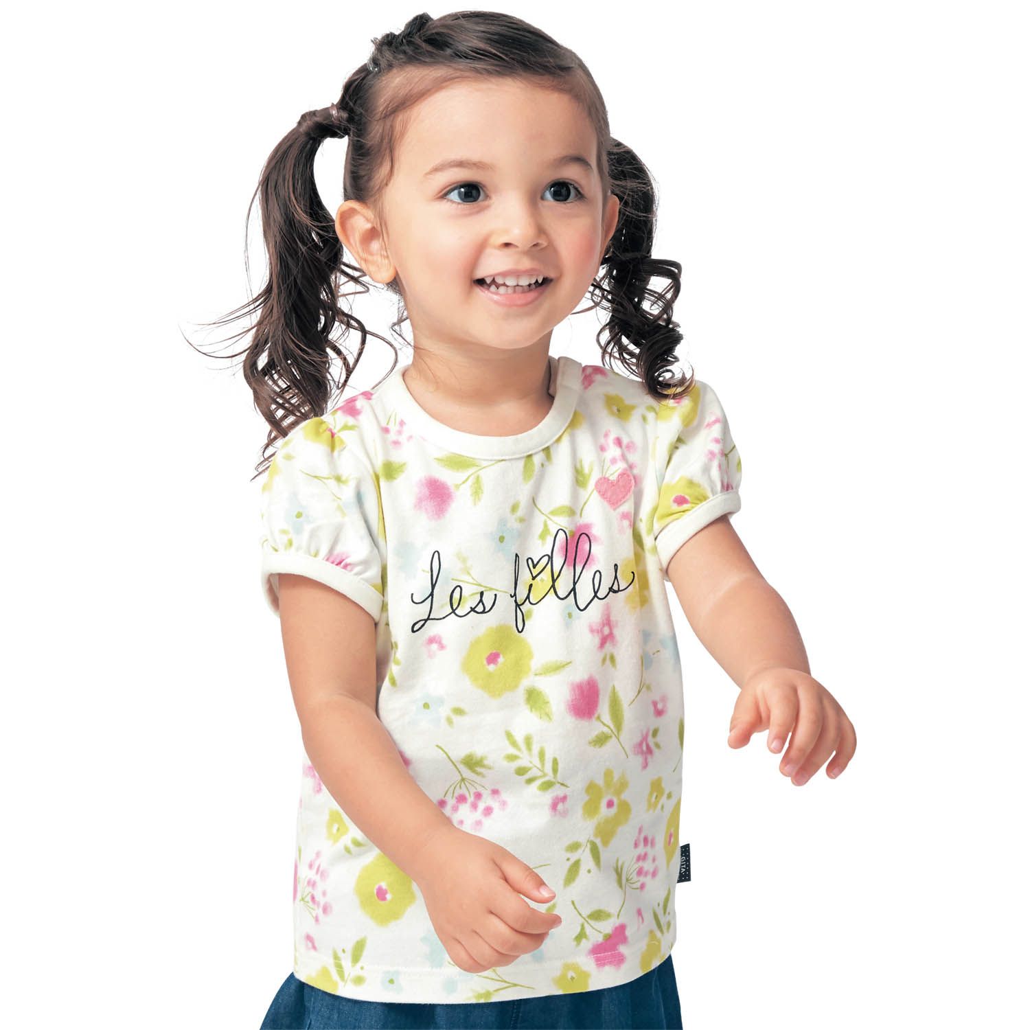 日本千趣會 - GITA 天竺棉印花短T-黑貓-黑