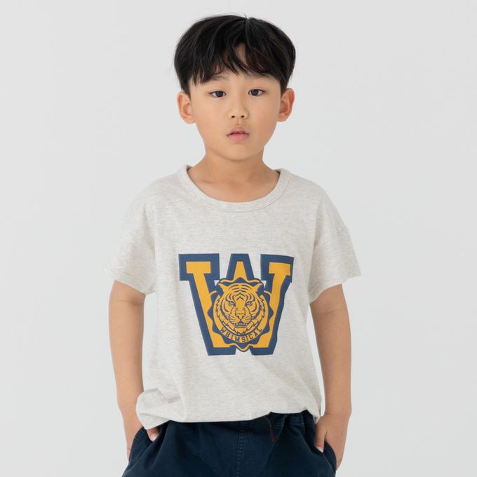 日本 Chil2 - 100%棉 印花柔軟短袖上衣-復古車車-紫