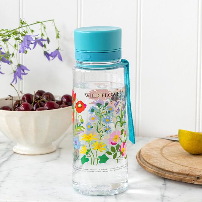 英國 Rex London - 直飲式Tritan™水瓶(成人/兒童皆可用)-春季花語(600ML)