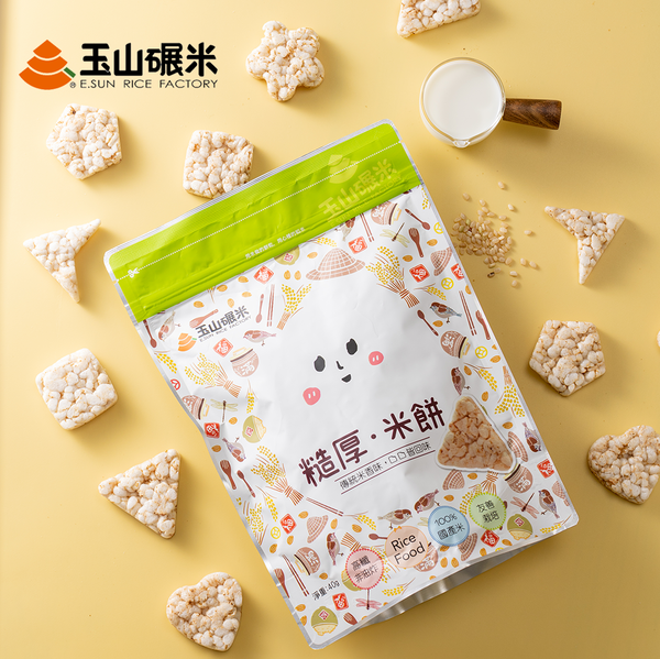 玉山碾米 - 糙厚米餅-40克/包