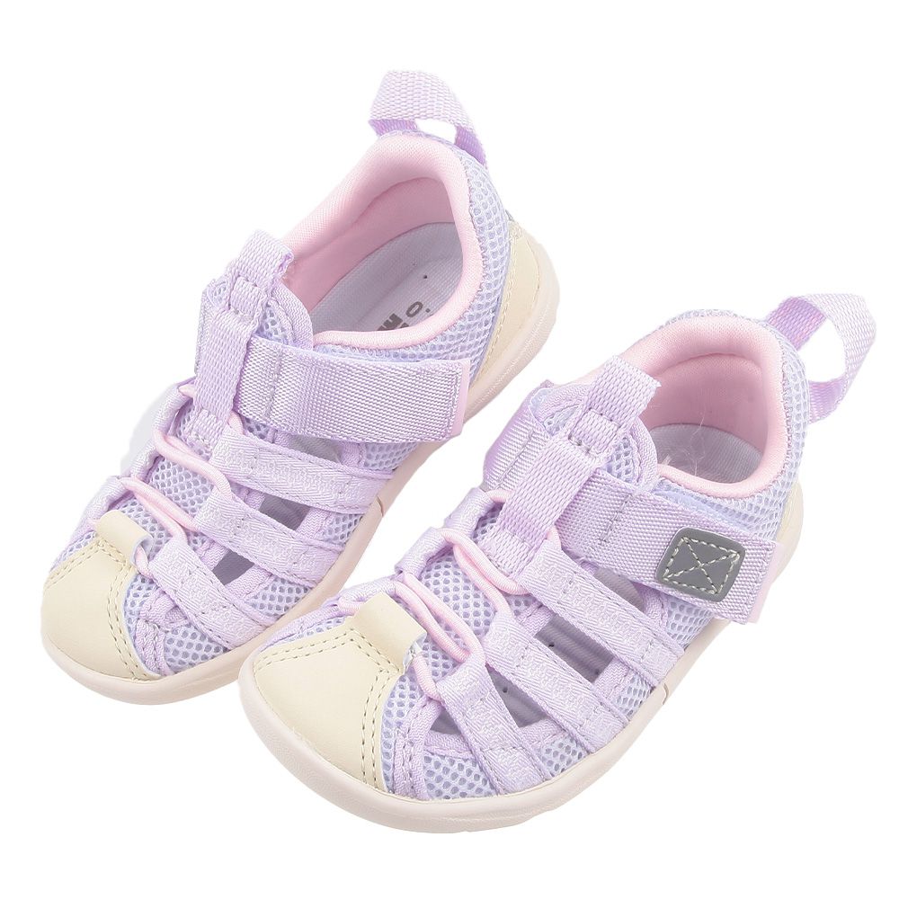 (15~19公分)香草紫色中童機能水涼鞋