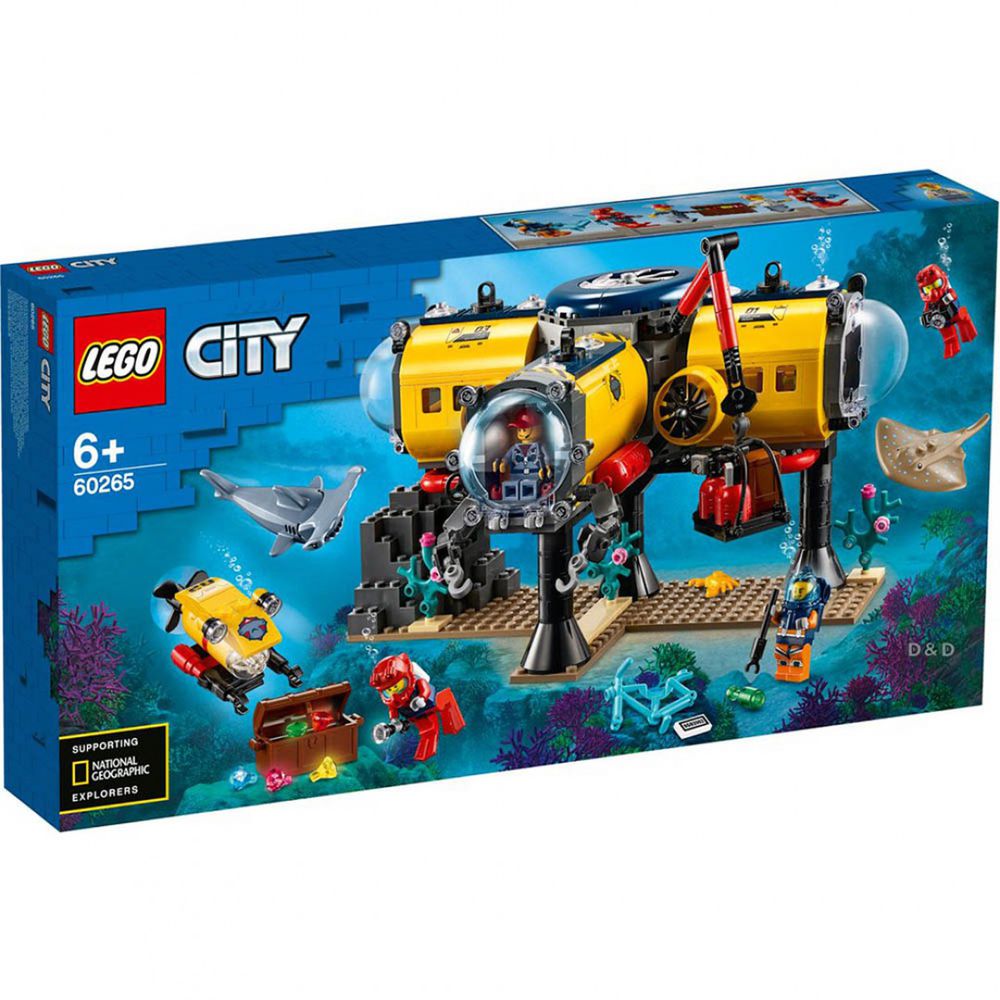 樂高 LEGO - 樂高積木 LEGO《 LT60265 》City 城市系列 - 海洋探索基地-497pcs