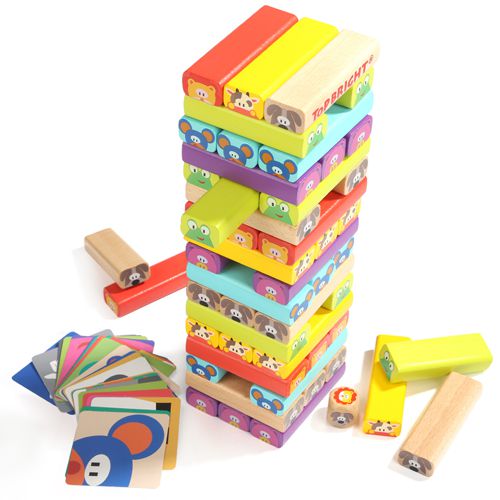 TOP BRIGHT特寶兒 - 動物積木疊疊樂