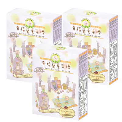 Naturmi幸福米寶 - 幸福藜麥米棒-紫米(3盒入/組)