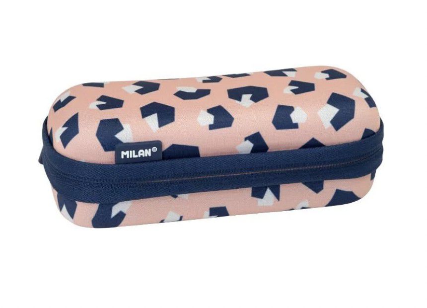 MILAN - 硬殼式筆袋_叢林粉