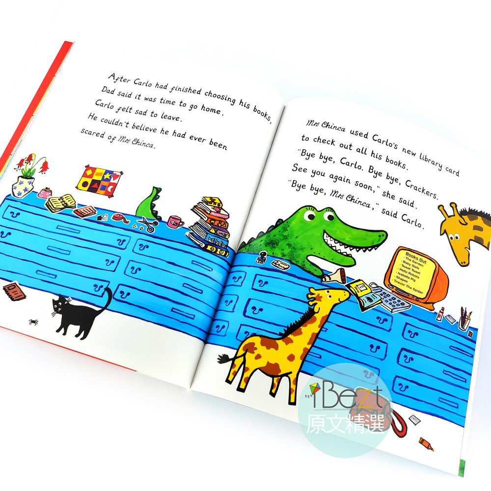 Carlo and the Really Nice Librarian 內附DVD光碟