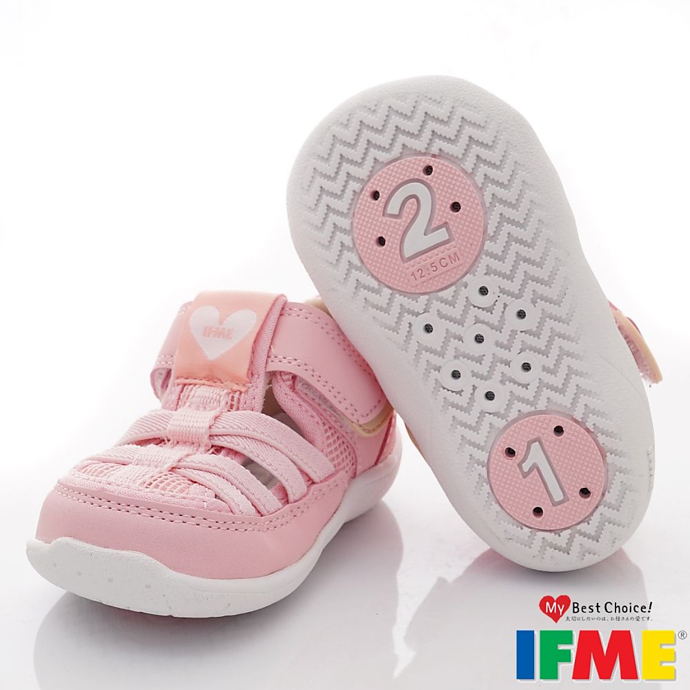 日本IFME - 速乾水涼鞋(寶寶段)-P-粉