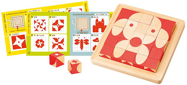 日本 Ed.Inter - 益智桌遊系列 -- 益智六面拼圖