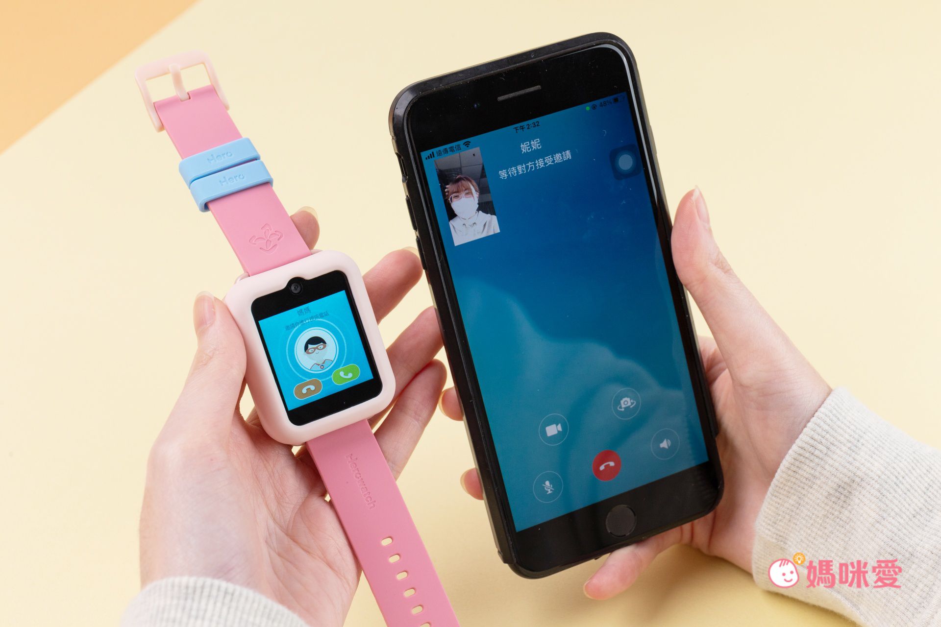 新款功能升級【Herowatch2s pro 兒童智慧手錶】精準定位