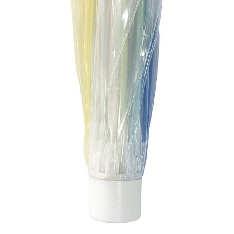 日本Caetla - Evereon 可替換式環保輕量傘-彩虹系列-白色