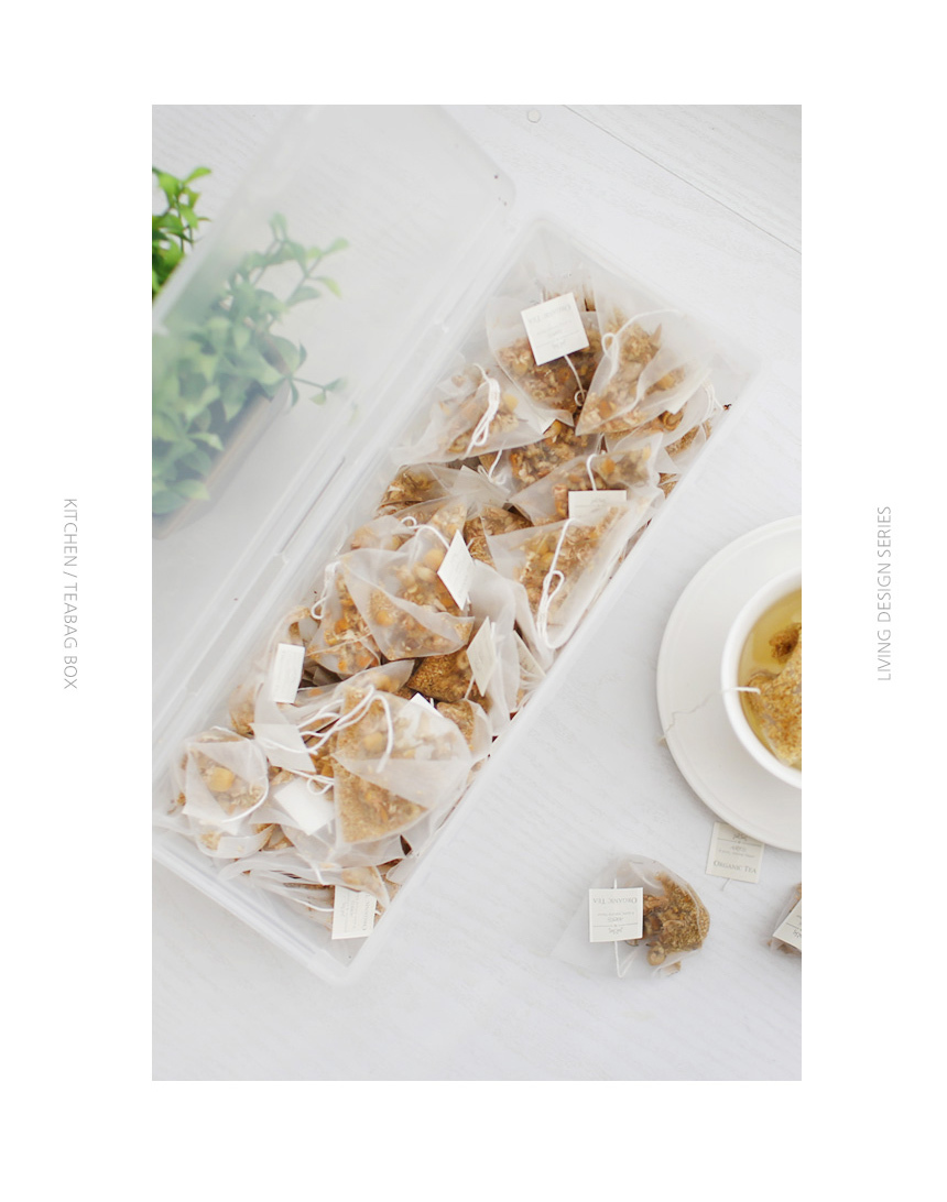 理理 liil - 韓國HICKIES 活動夾層茶包收納盒 (26.3x10.8x8.7cm)