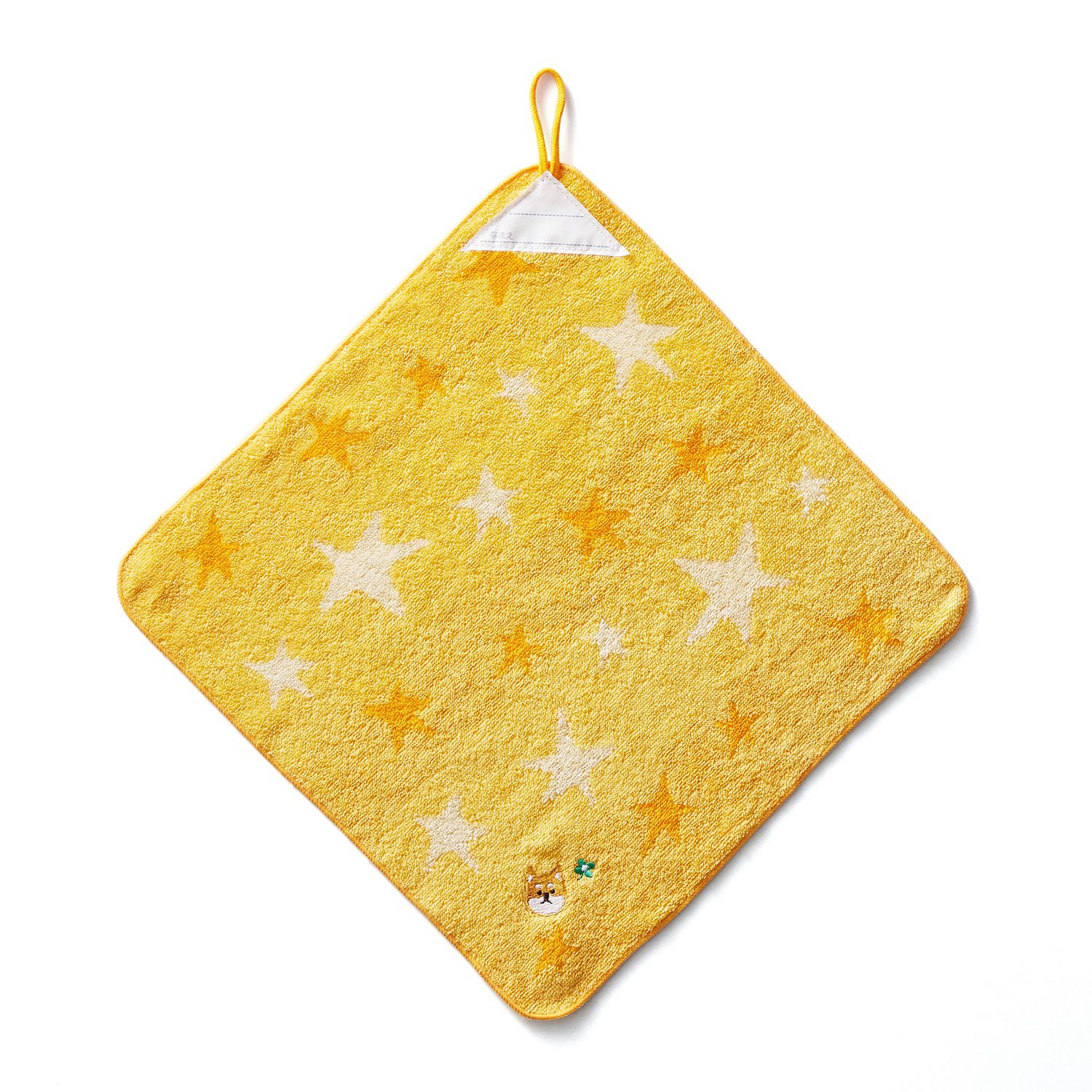 日本千趣會 - 動物刺繡純棉吸水手帕(同色2件組)-兔子-粉 (34×34cm)