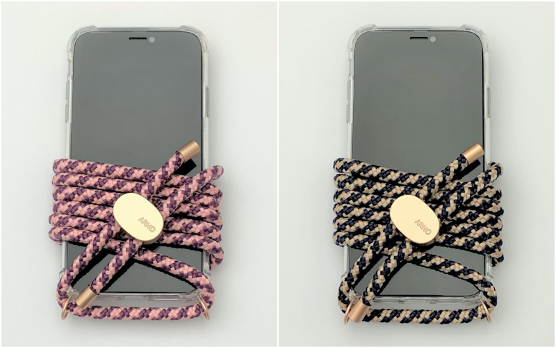 手滑黨救星！韓國 ARNO 手掛繩／背帶手機殼 ❤ 絕美又實用
