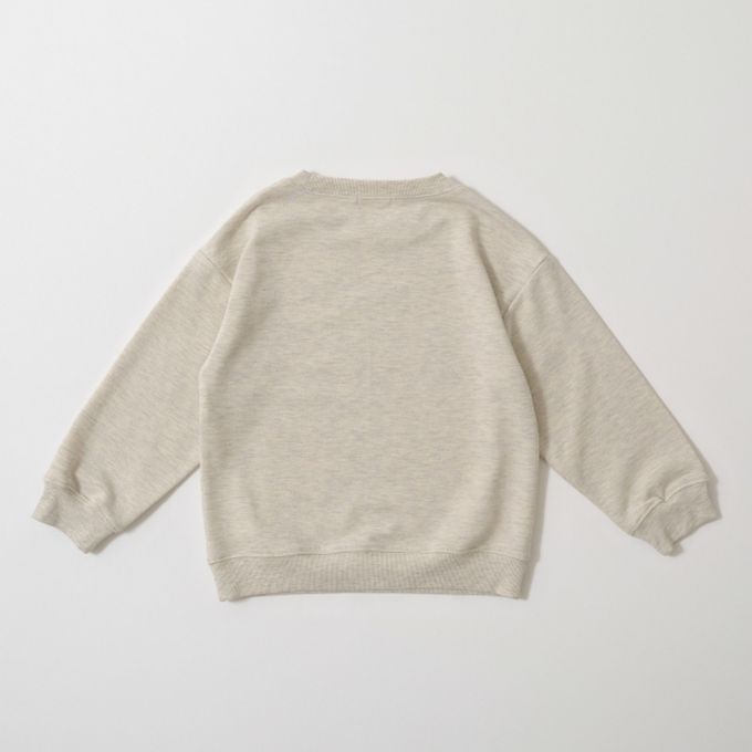 日本 b-ROOM - 舒適百搭印花長袖上衣-山脈-草綠