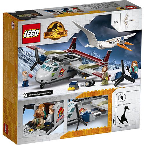 樂高 LEGO - 樂高積木 LEGO《 LT76947 》Jurassic World 侏儸紀世界系列 - Quetzalcoatlus Plane Ambush-293pcs