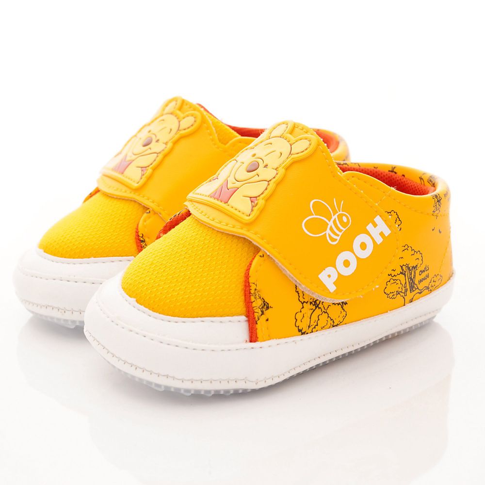 Disney 迪士尼 - 維尼軟軟學步鞋(寶寶段)-黃