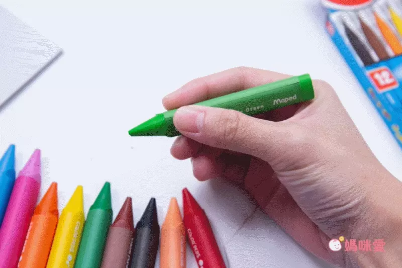 法國MAPED - 幼兒三角蠟筆12色