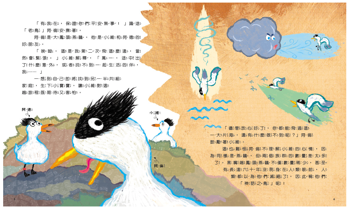 孩子的第一套STEAM繪遊書10 終於再見神話之鳥：看生物學家如何解開燕鷗的祕密(108課綱科學素養最佳文本)