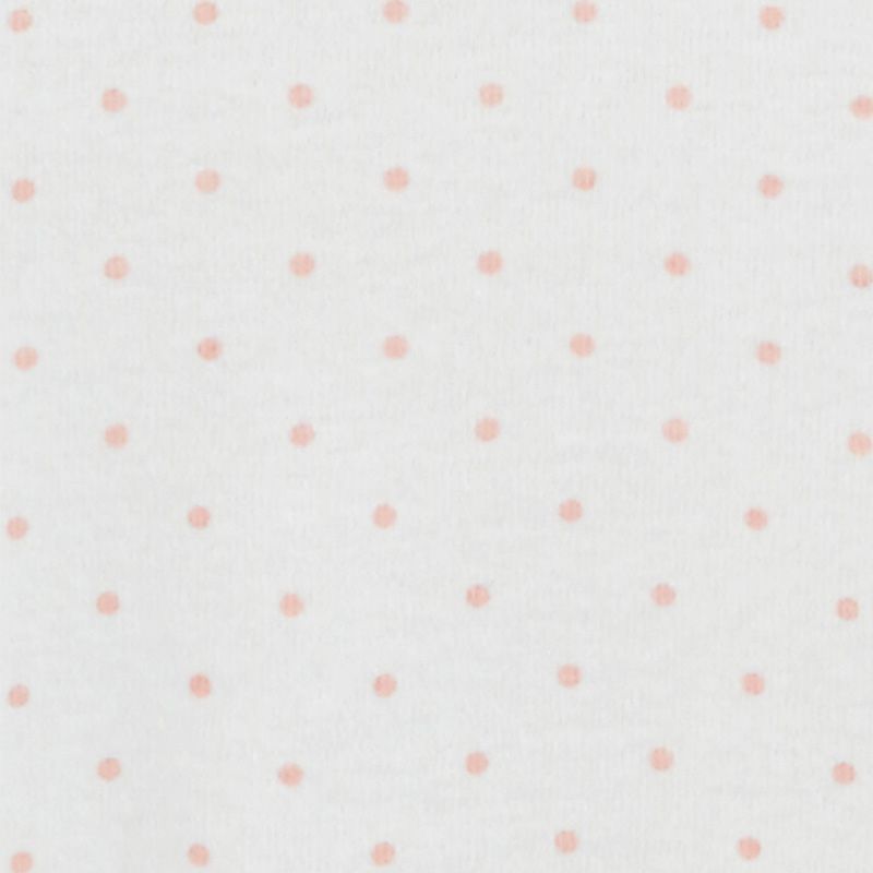 美國 Carter's - 嬰幼兒100%純棉長袖包屁衣六件組-溫柔兔